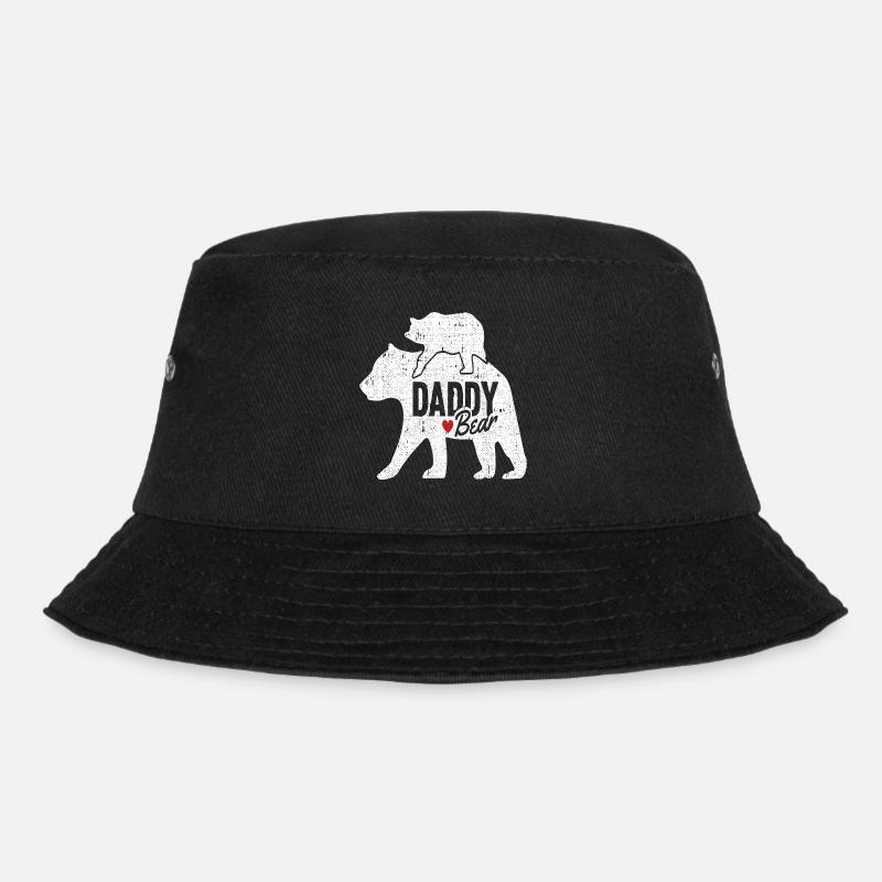 DADDY BEAR - Bucket Hat - black