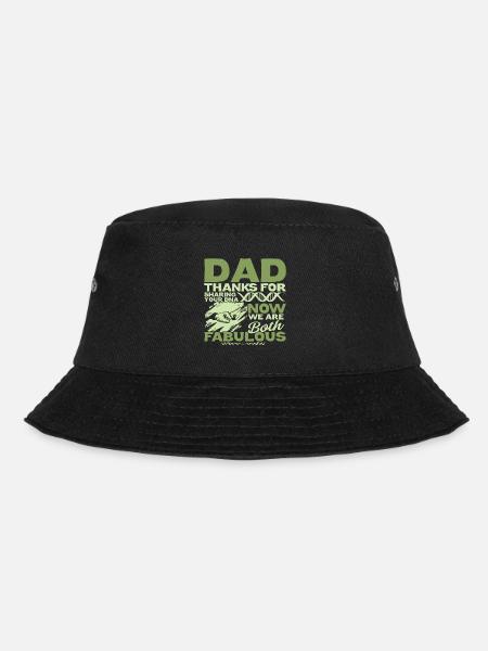 Drôle de forme de cadeau de fête des pères pour le fils et la fille - Bob - noir