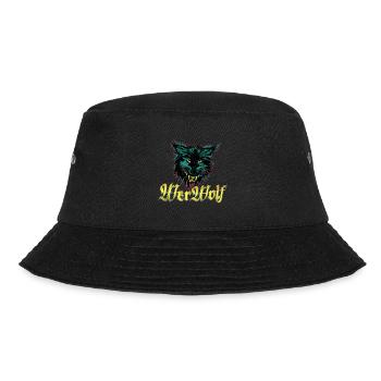 WERWOLF NIGHT - Bucket Hat - Schwarz - Vorne - Lela (165cm)