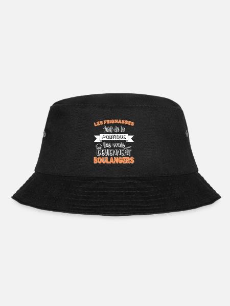 Feignasses boulanger boulangerie amateur de four - Bob - noir