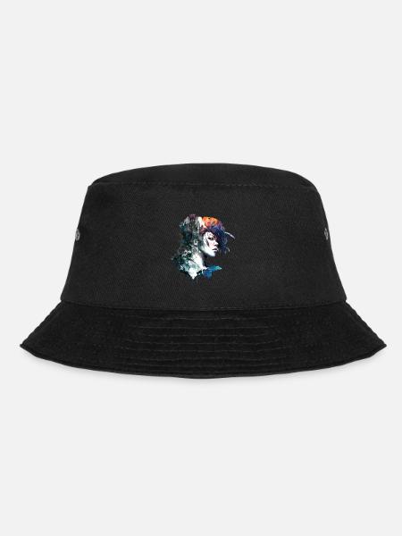 Anime No16 - Bucket Hat - Schwarz