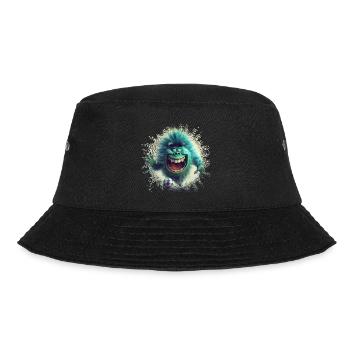 Green football monster - Bucket Hat - black - Front - Lela (165cm)