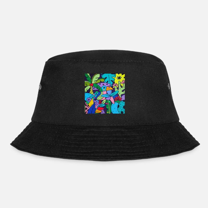 Le toucan Pop Art - Bob - noir