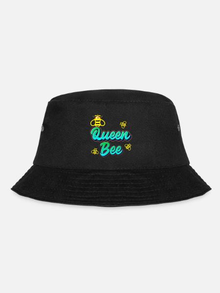 Bienenkönigin2 - Bucket Hat - Schwarz