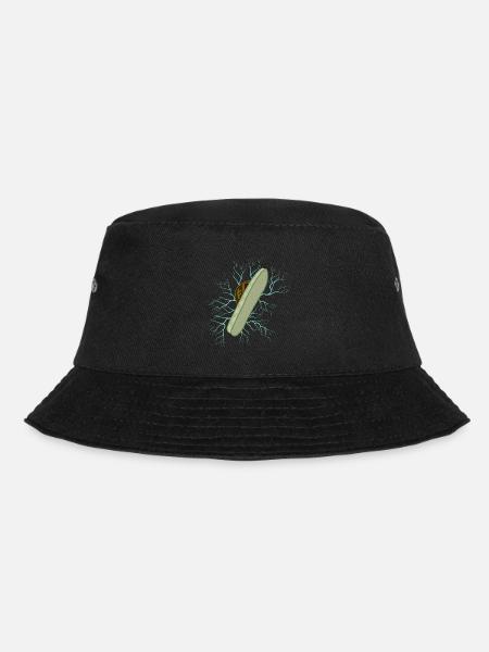 SLIPPER - Bucket Hat - black
