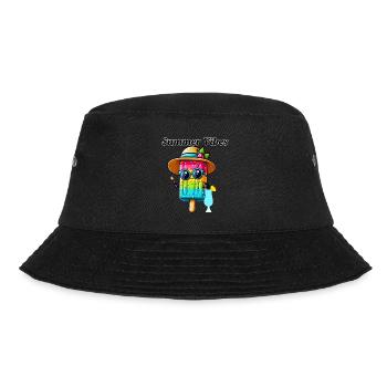 Summer Vibes - Bucket Hat - black - Front - Lela (165cm)