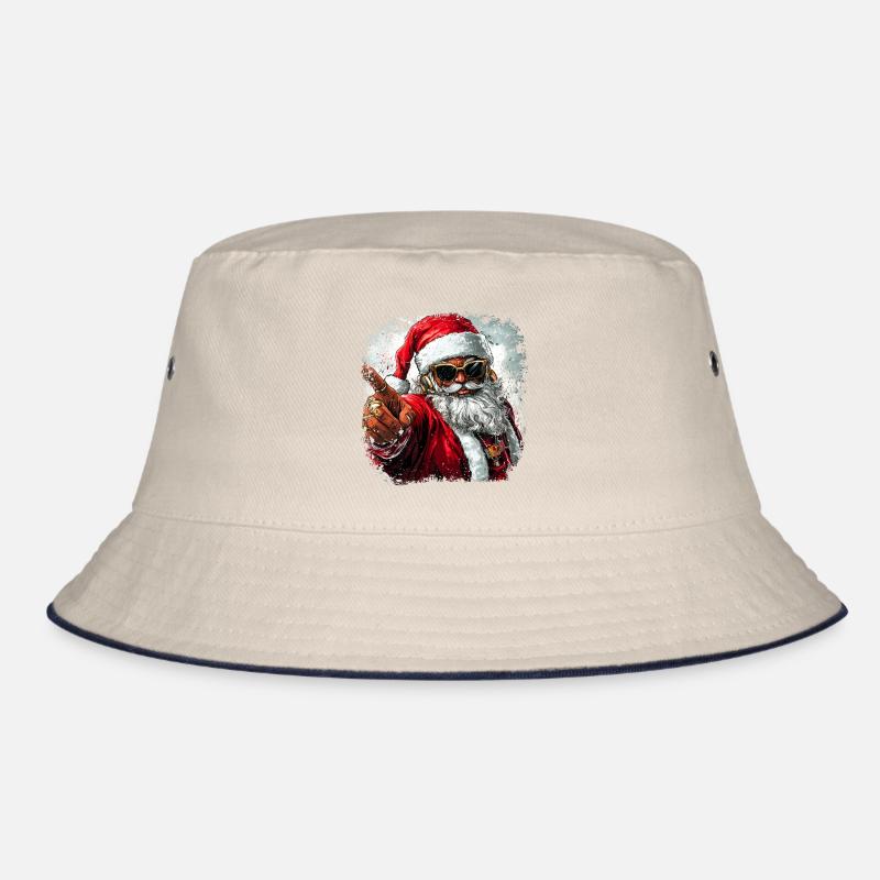 Rapper Santa Claus Bucket Hat