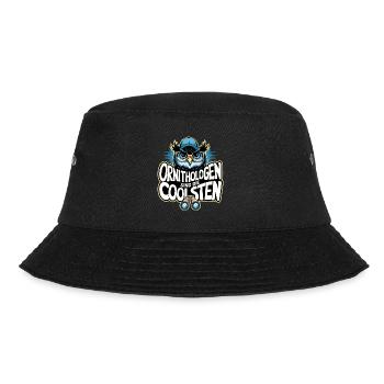 Ornithologen sind die Coolsten lustige Eule - Bucket Hat - Schwarz - Vorne - Lela (165cm)