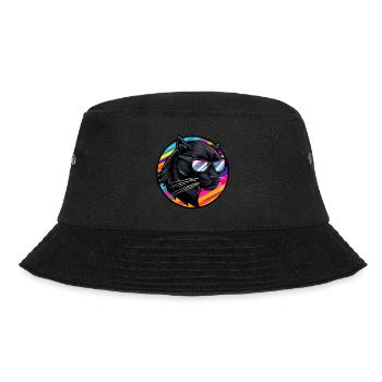 Panther Comic Cool - Bucket Hat - black - Front - Lela (165cm)