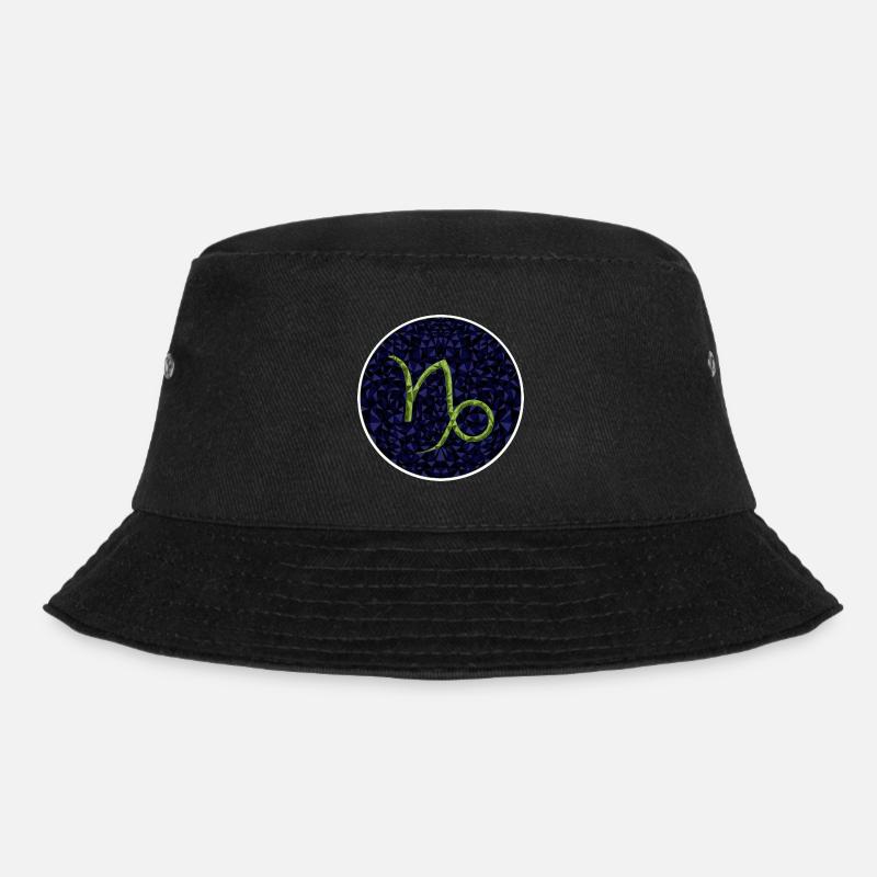 Capricorn - Bucket Hat - black