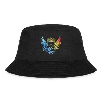 Apres Ski Team Ski Brille Bunt - Bucket Hat - Schwarz - Vorne - Lela (165cm)