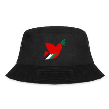 Befreit Palästina - Bucket Hat - Schwarz - Vorne - Lela (165cm)