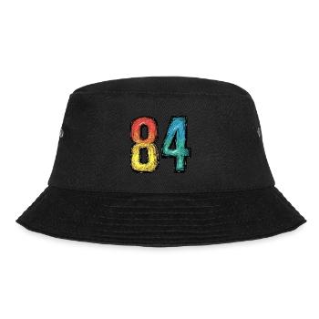 84 Number Comic - Bucket Hat - black - Front - Lela (165cm)