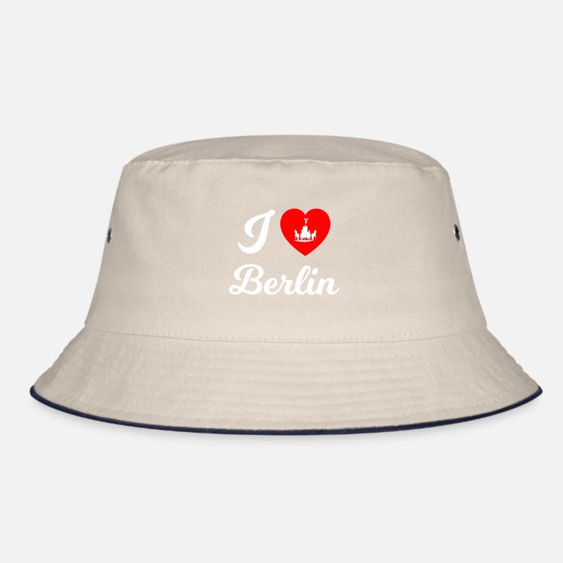 Die Berliner Herzen Bucket Hat