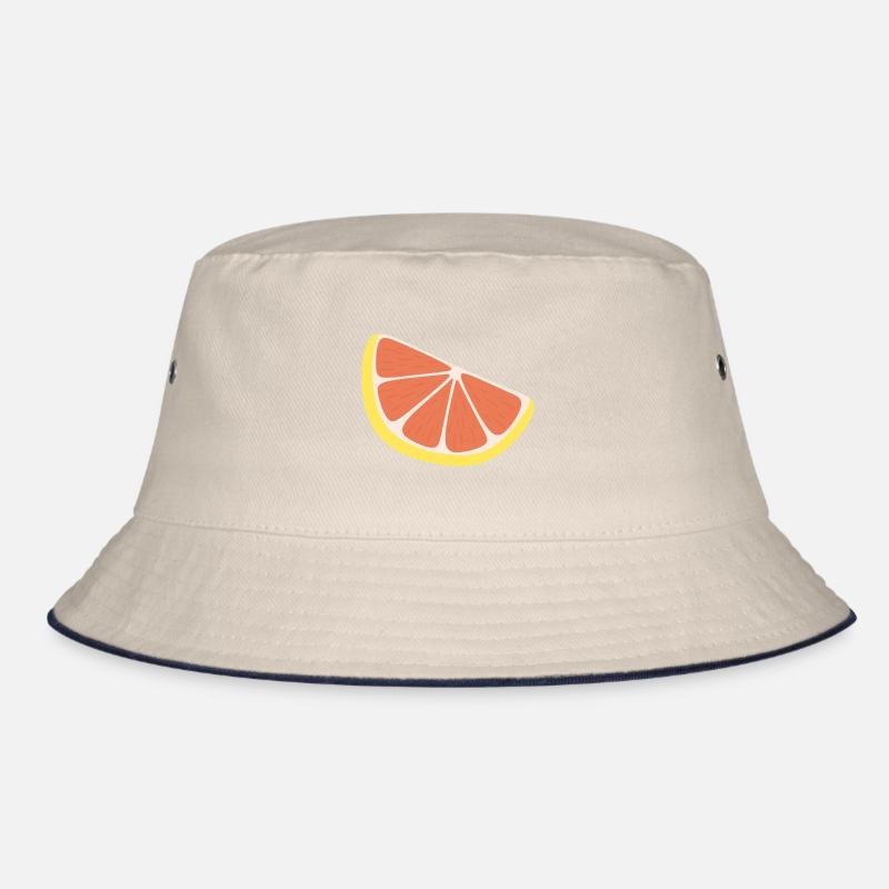 Grapefruit-Scheibe Bucket Hat