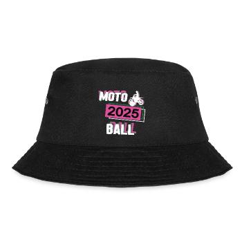 Motoball 2025 Motoballerin Motoballspielerin - Bucket Hat - Schwarz - Vorne - Lela (165cm)