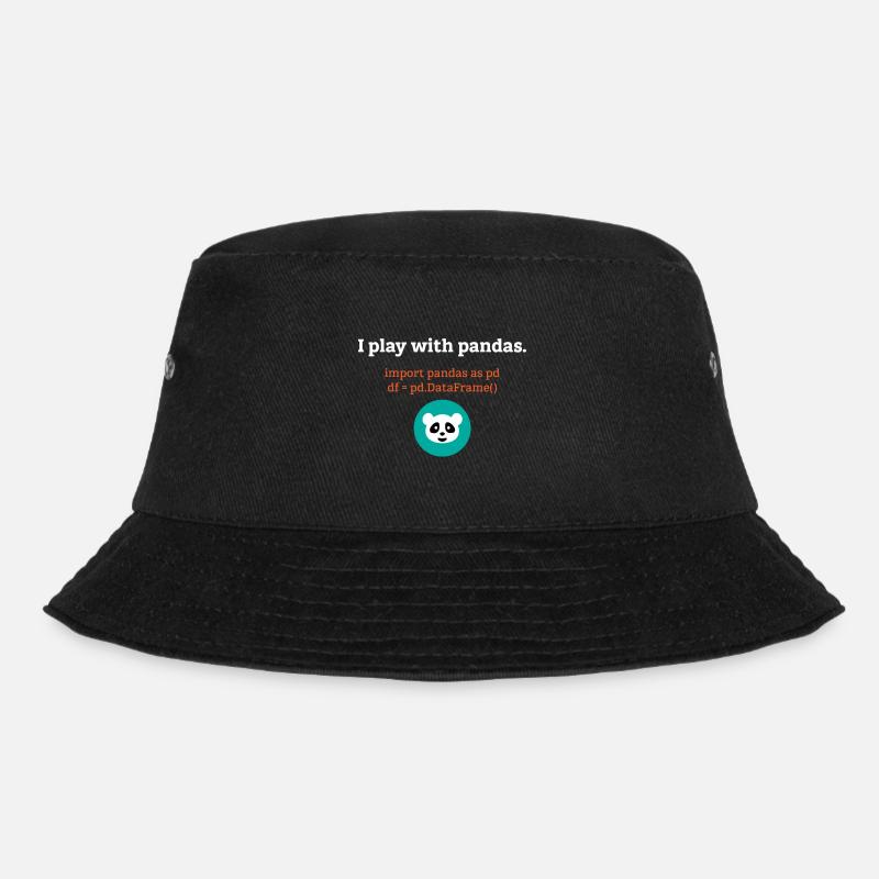 Pandas Science des données Informatique Cadeau - Bob - noir