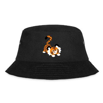 Un tigre cartoon mignon prêt à bondir! par - Bob - noir - Devant - Lela (165cm)