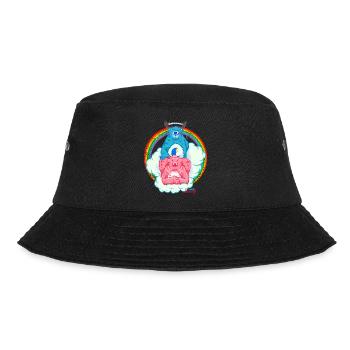 Freche Bären - Bucket Hat - Schwarz - Vorne - Lela (165cm)