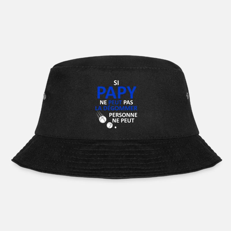 Papy peut la dégommer - Bob - noir