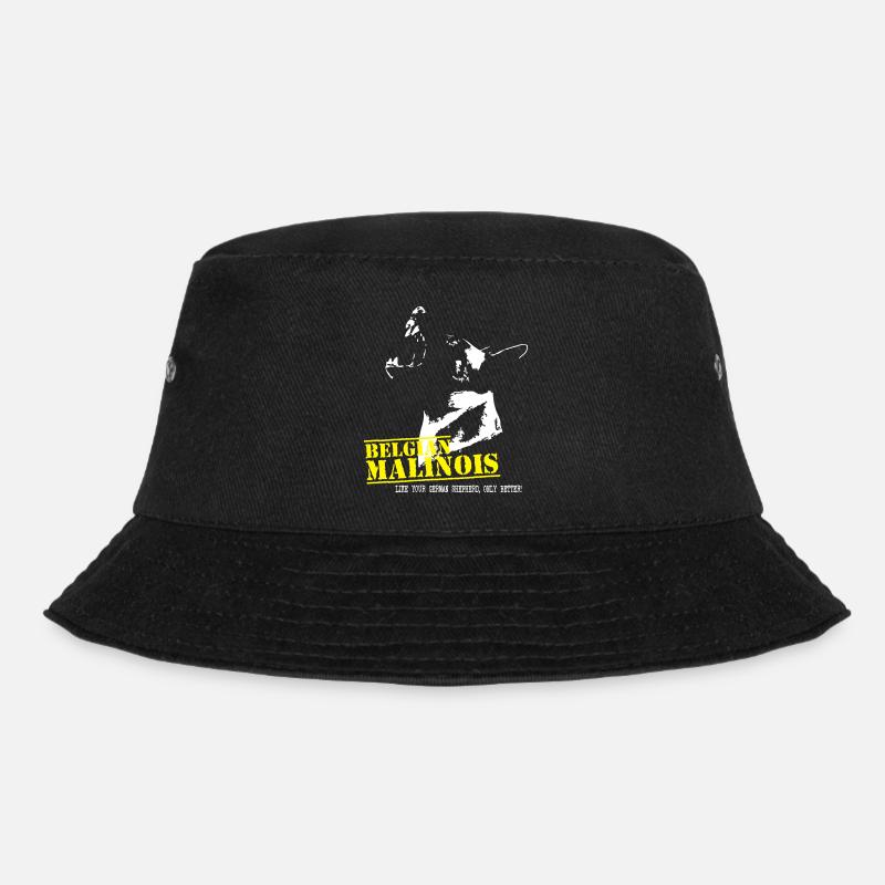 Malinois - Bucket Hat - Schwarz