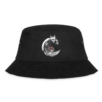 Little Red Surfing Hood - Bucket Hat - black - Front - Lela (165cm)