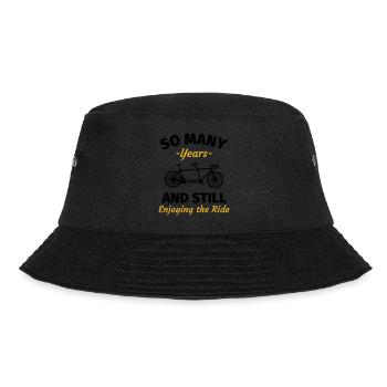 Goldene Hochzeit lustige Sprüche - Bucket Hat - Schwarz - Vorne - Lela (165cm)