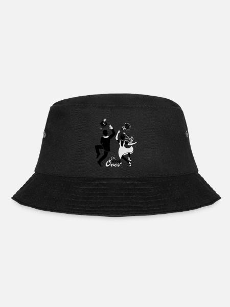 Bride - Couple Game over - Bucket Hat - black