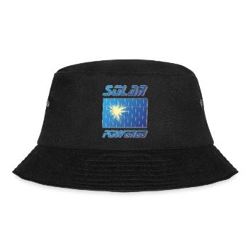 Für stolze Solar-Umweltaktivisten Solar Paneel - Bucket Hat - Schwarz - Vorne - Lela (165cm)