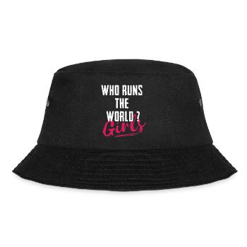 Who Runs The World ? T-shirt - Bob - noir - Devant - Lela (165cm)