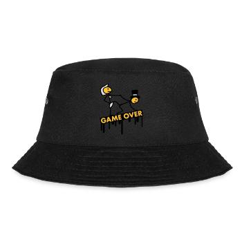 bachelor_party_game_over - Bucket Hat - black - Front - Lela (165cm)