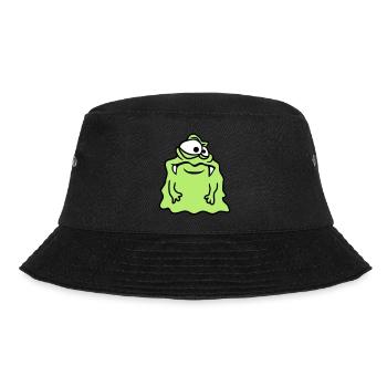 glibber mucus disgusting slimy face head mons - Bucket Hat - black - Front - Lela (165cm)