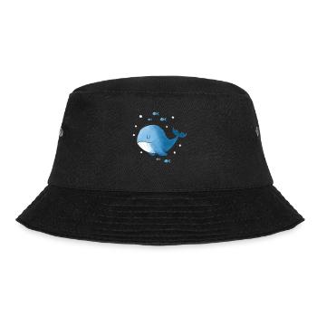 Wal - Bucket Hat - Schwarz - Vorne - Lela (165cm)