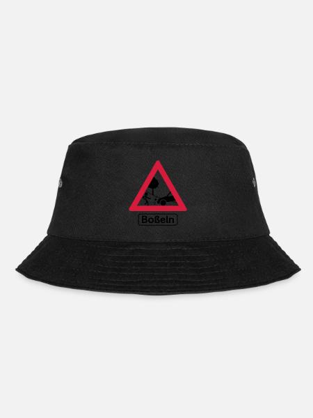 Achtung Boßeln! - Bucket Hat - Schwarz