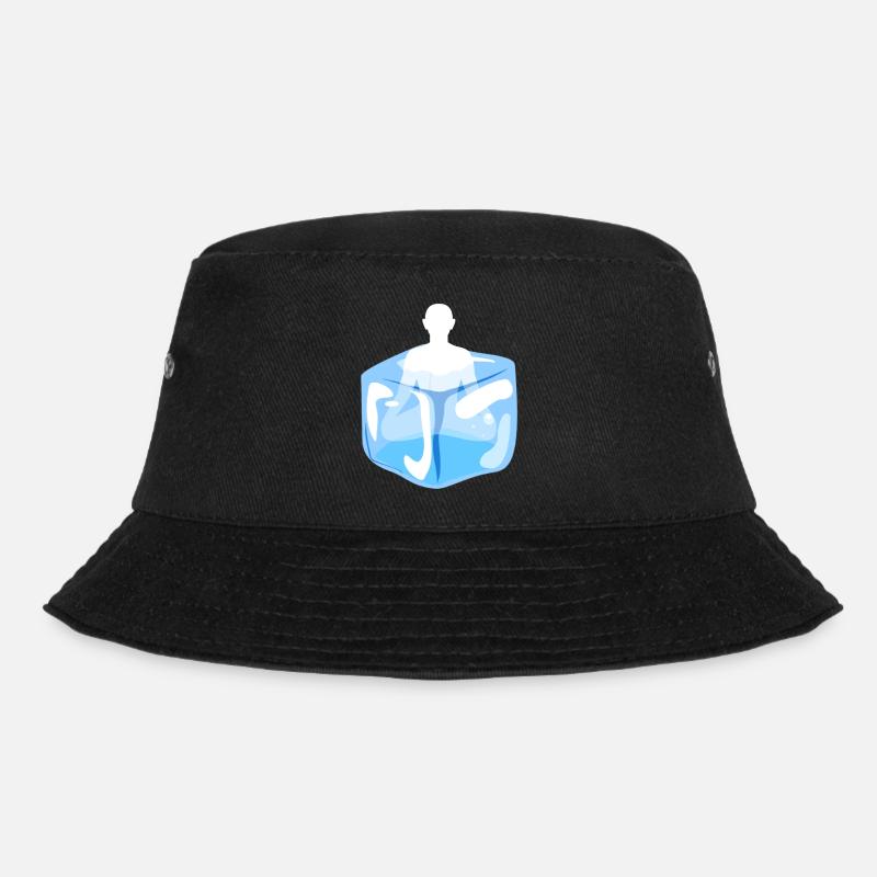 Ice monk / cold training - Bucket Hat - black