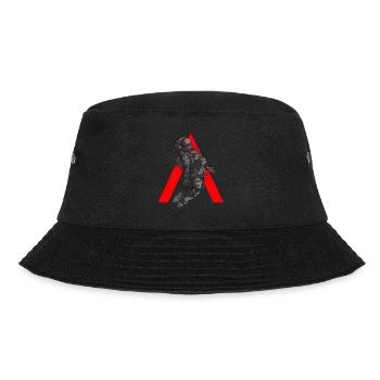 Astronaut | Spaceman | Superhero - Bucket Hat - Schwarz - Vorne - Lela (165cm)