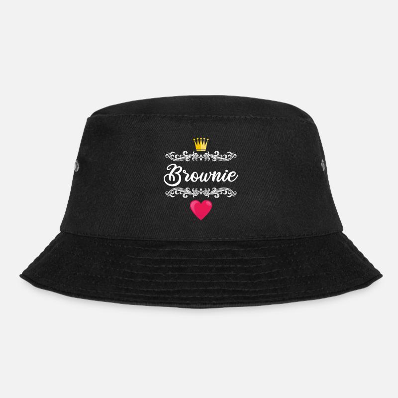 Brownie Blondie Haarfarbe Haare Geschenkidee - Bucket Hat - Schwarz