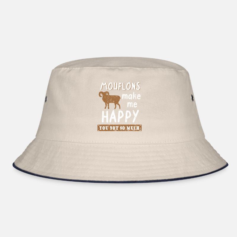 Drôle de mufflon sort mouton sauvage nature forêt Bob