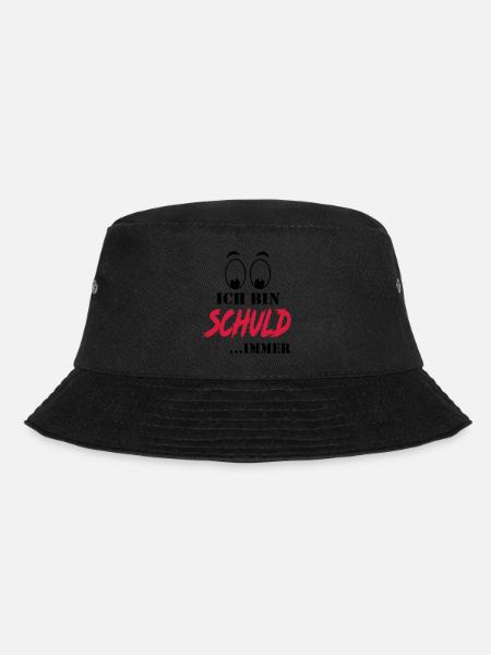 Sprüche Ich bin Schuld Versager - Bucket Hat - Schwarz