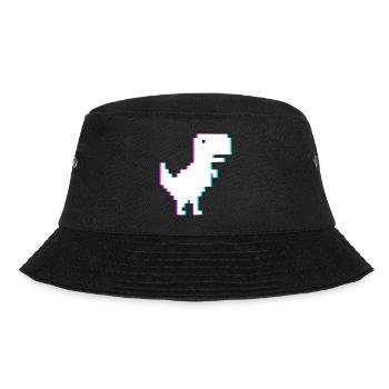 Information Dinosaur Technology IT Technician - Bucket Hat - black - Front - Lela (165cm)