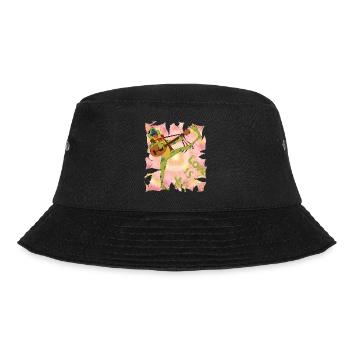 Ondoyance - Love is all (pink) - Bucket Hat - black - Front - Lela (165cm)