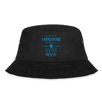 Es gibt so viele Labradore auf dieser Welt... - Bucket Hat - Schwarz - Vorne - Lela (165cm)