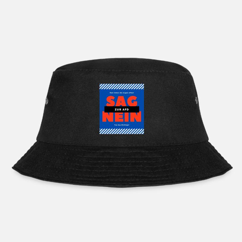 AFD! Nein! - Bucket Hat - Schwarz
