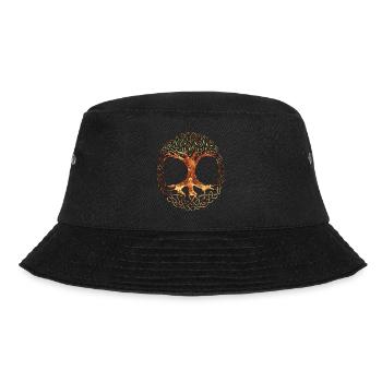 Yggdrasil World Tree World Ash Nordic - Bucket Hat - black - Front - Lela (165cm)