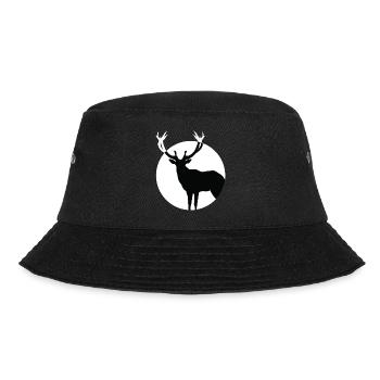 deer - Bucket Hat - black - Front - Lela (165cm)