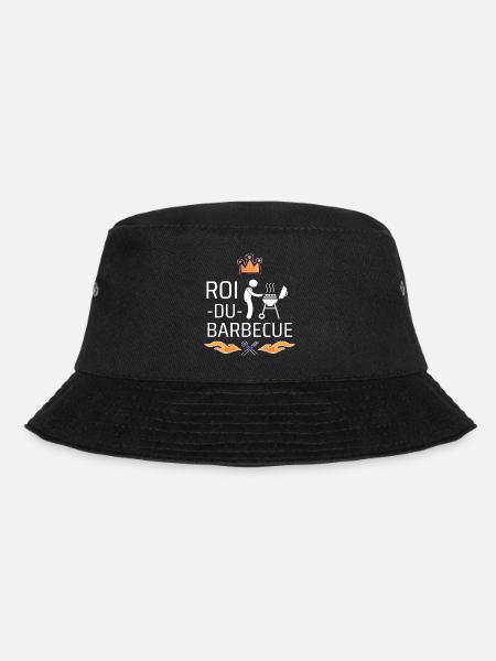 T shirt barbecue roi du barbecue humour cadeau. - Bob - noir