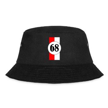 Alsace Haut Rhin 68 logo T-shirt - Bucket Hat - Schwarz - Vorne - Lela (165cm)