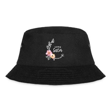 Flower Vine Little Sister - Bucket Hat - black - Front - Lela (165cm)