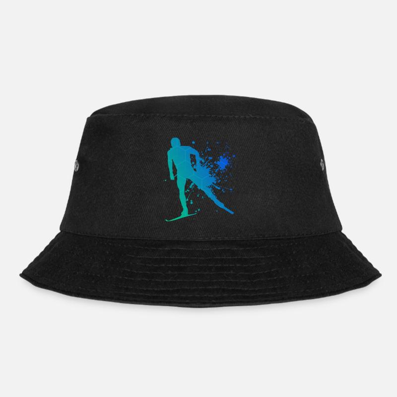 Langlauf Klassisch Langlauf Herren Langlauf Skatin - Bucket Hat - Schwarz