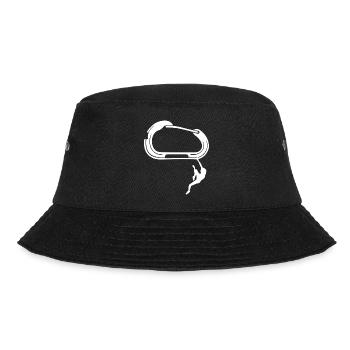 Bouldern Klettern Climbing - Bucket Hat - Schwarz - Vorne - Lela (165cm)